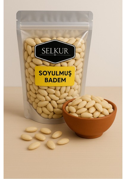 Soyulmuş Badem 200gr