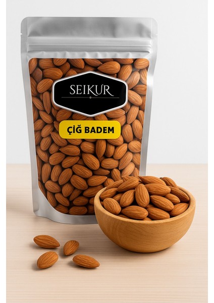 Çiğ Badem 200gr Kilitli Ambalajda Ithal