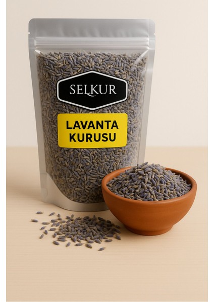 Lavanta Kurusu 100gr (Doğal,Boyasız)