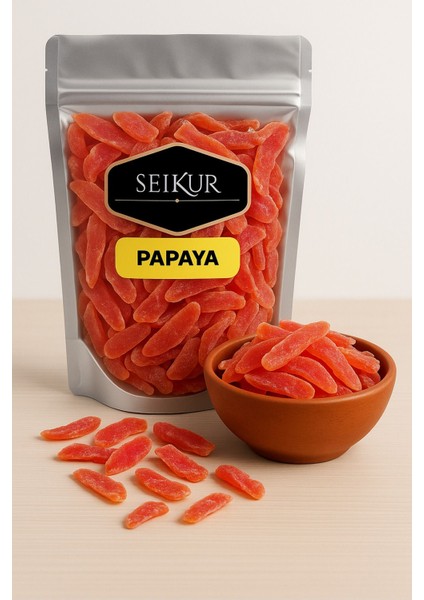 Kuru Papaya 1KG 1.KALİTE