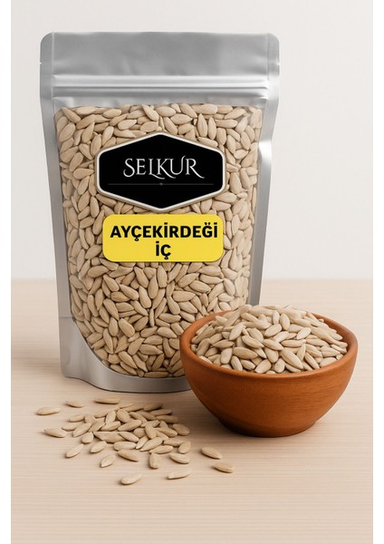 Ayçekirdeği İçi 1kg Çiğ ve Tuzsuz