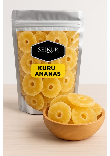 Kuru Ananas 1KG 1. KALİTE
