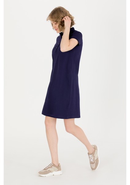 Kadın Koyu Lacivert Elbise (Örme) 50269546-VR100 modelleri