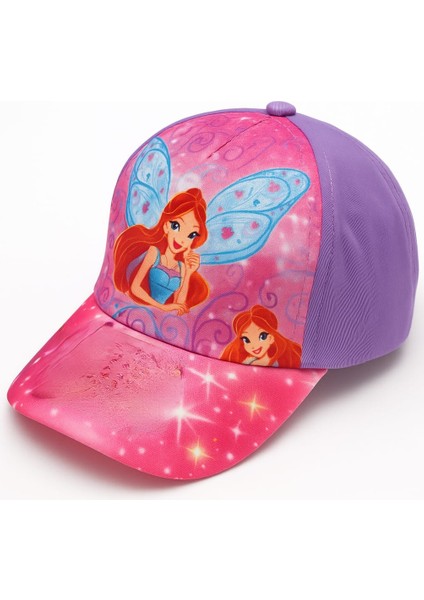 Winx Baskılı Kız Çocuk Şapka