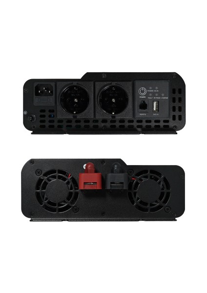 1000W 12V (Remote Ekran) Tam Sinus Ups Inverter indirimleri
