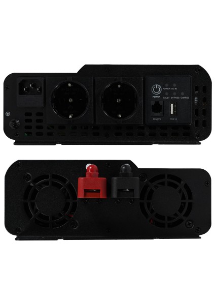 1500W 12V (Remote Ekran) Tam Sinus Ups Inverter indirimleri