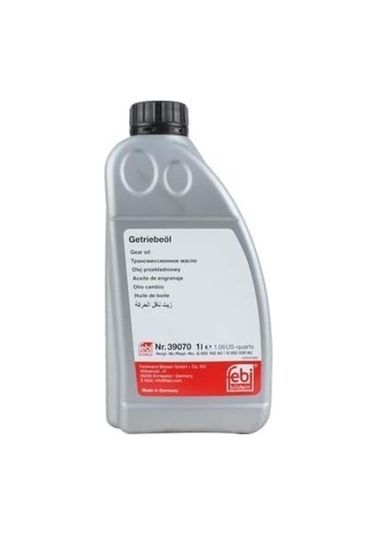 Febı Şanzuman Yağı 1 Lt Vag Atf Mtf Sarı 12Lİ 2016-