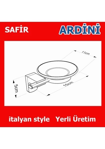 Safir Sabunluk Krom