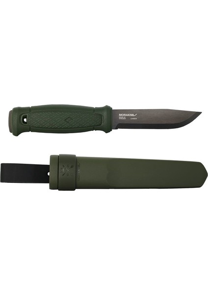 ® Garberg Blackblade With Polyemer Seath (S) Green -Mora Bıçak-