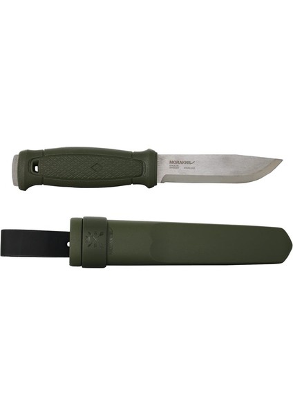 ® Garberg With Polyemer Seath (S) Green -Mora Bıçak-