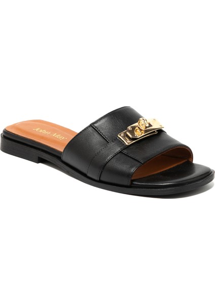 Kadın Terlik MAR-25Y-166-2027 John May Siyah fiyatları