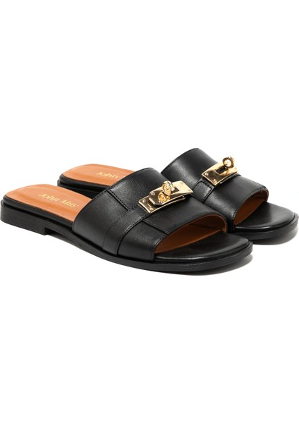 Kadın Terlik MAR-25Y-166-2027 John May Siyah modelleri