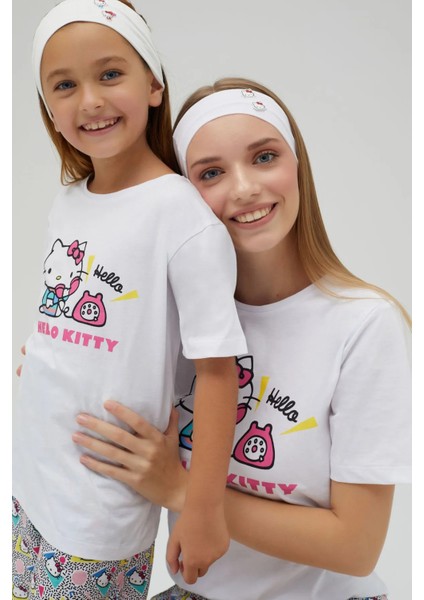 Kız Çocuk Kısa Kollu Pijama Takımı modelleri