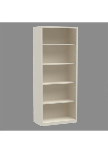 Çelik Dosya Dolabı Kapısız 80X50X195 Metal Dolap Ofis Dolapları Arşiv , Garaj , Bahçe , Kiler , Balkon