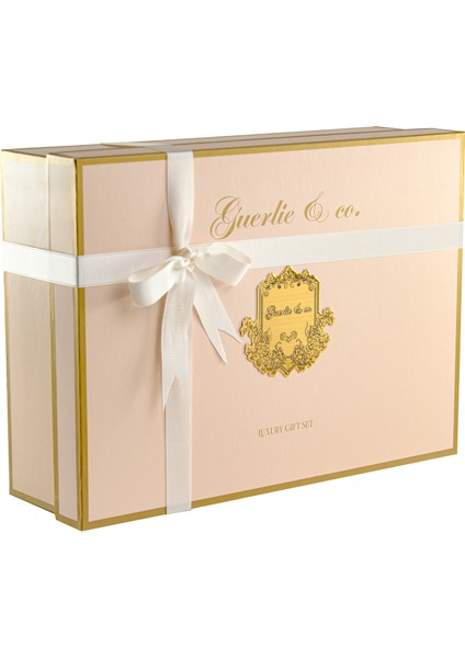 Guerlieandco. Luxury Gold Set Beyaz Gül fiyatları