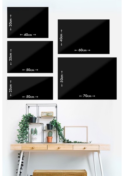 Geometrik Desen Cam Tablo