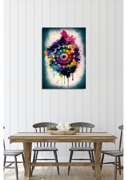 Mandala Cam Tablo Hediyelik Kırılmaz modelleri