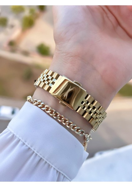 Çelik Kordon 5 Atm Suya Dayanıklı 2 Yıl Garantili Kadın Kol Saati+Bileklik BSL.09.2240.08 modelleri