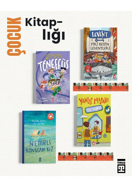 Nehirle Konuşan Kız,levent Piri Reisin Leventleri,bitmeyen Teneffüs,bay Yalnış(4kitap)2.3.sınıf