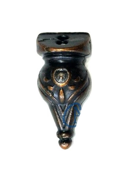 Minare Sandık Ayağı, Kutu Ayak 3 cm - Eskitme, 100 Adet