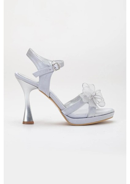Hco 03165 Kadın Platform Topuklu Gelin Nikah Düğün Sandalet modelleri