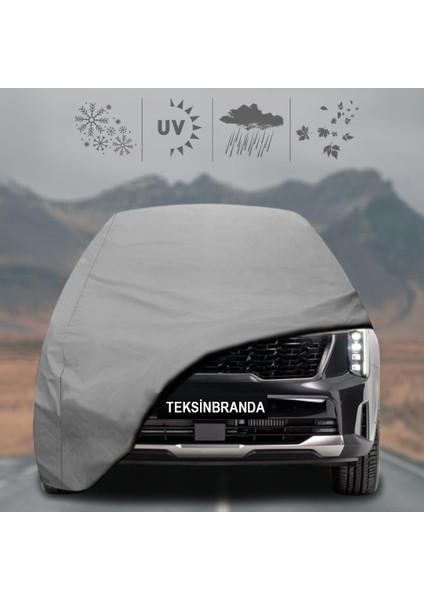 Kia Sorento 4 (2024 - ) Oto Branda Su Geçirmez Miflonlu Araba Brandası Klipsli Araba Çadırı