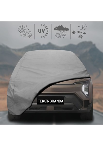 Kia Ev3 (2024 - ) Oto Branda Su Geçirmez Miflonlu Araba Brandası Klipsli Araba Çadırı