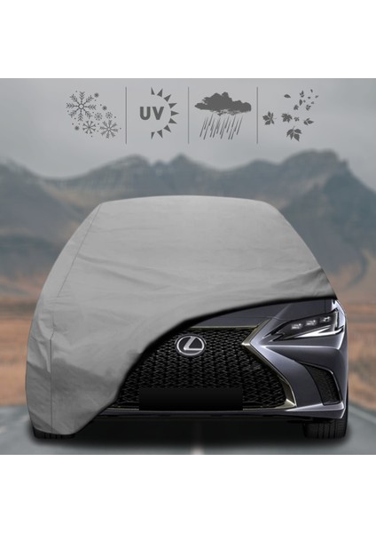Lexus Es (2022 - ) Oto Branda Su Geçirmez Miflonlu Araba Brandası Klipsli Araba Çadırı
