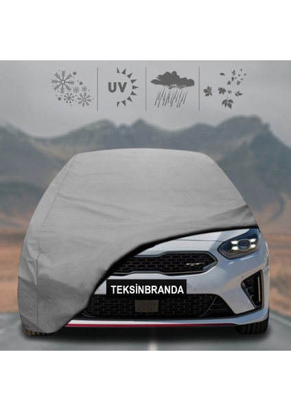 Kia Ceed 3 Station Wagon (2018-) Oto Branda Su Geçirmez Miflonlu Araba Brandası Klipsli Araba Çadırı