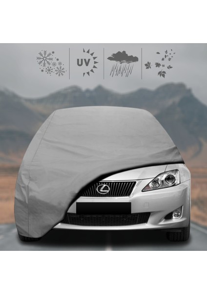 Lexus Lbx (2023 - ) Oto Branda Su Geçirmez Miflonlu Araba Brandası Klipsli Araba Çadırı