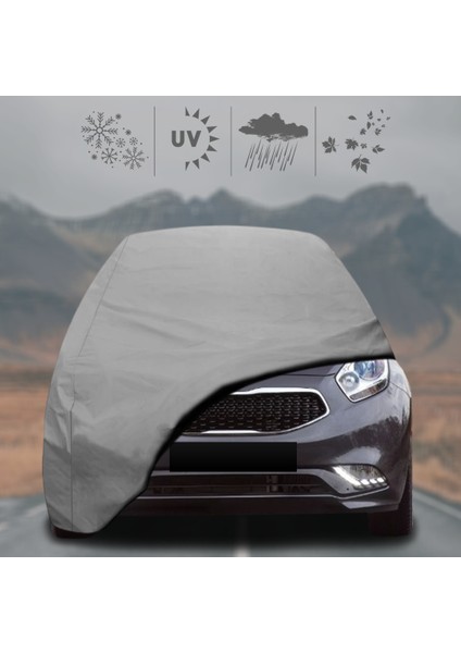 Kia Venga Hatchback Oto Branda Su Geçirmez Miflonlu Araba Brandası Klipsli Araba Çadırı