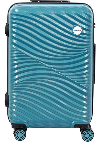 Moods Up Mavi Orta Boy 24" Valiz 66,5cm 1 Adet