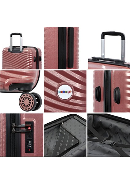 Moods Up Rosegold Orta Boy 24" Valiz 66CM 1 Adet indirimleri