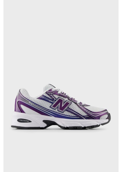 Logolu File Detaylı Sneaker Ayakkabı Unisex Ayakkabı U740CG2