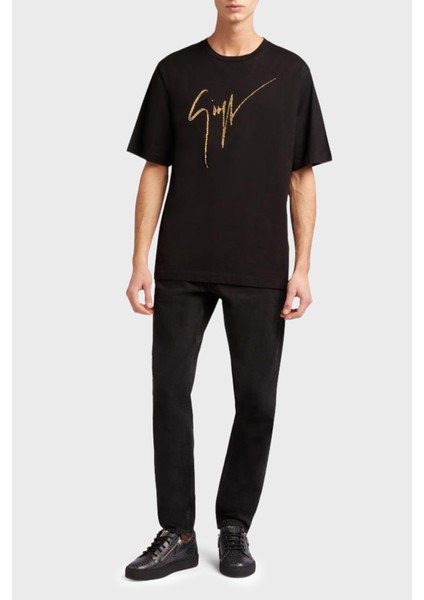 Taş Logolu Pamuklu Regular Fit T Shirt Erkek T Shirt IRU2003 fiyatları