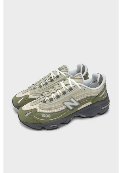Süet Detaylı Logolu Sneaker Ayakkabı Erkek Ayakkabı M1000MEO modelleri