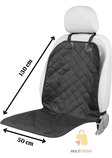 2’li Sıvı Geçirmez Oto Ön Koltuk Koruyucu Kılıf Seti 55X130 cm Araba Araç Evcil Hayvan Koltuk Örtüsü