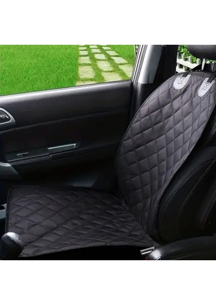 2’li Sıvı Geçirmez Oto Ön Koltuk Koruyucu Kılıf Seti 55X130 cm Araba Araç Evcil Hayvan Koltuk Örtüsü
