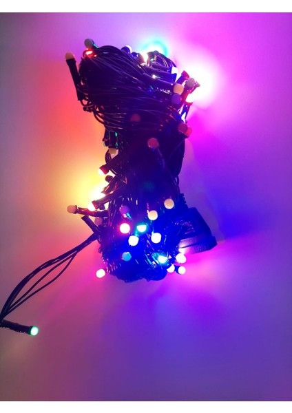 Lighting x 10M Indoor Outdoor LED Dekoratif Işık Elektrikli 1 Adet