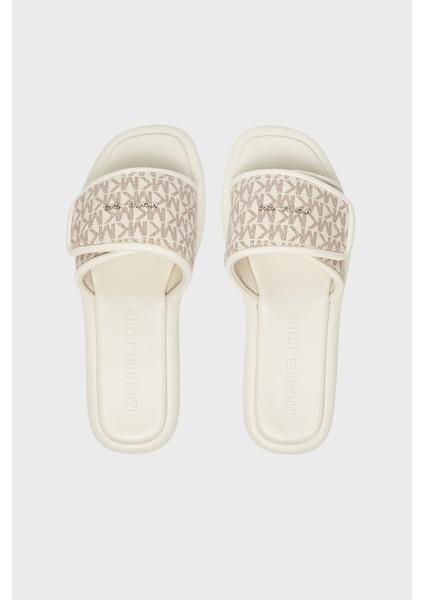 Ayarlanabilir Kayışlı Logolu Terlik 40S5SKFA1B150 Bayan Terlik 40S5SKFA1B 150 modelleri