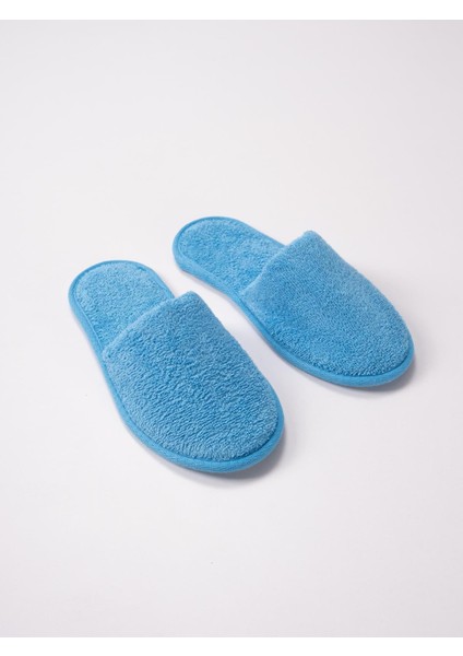 CozySteps Banyo Ve Ev Terliği – %100 Pamuk Havlu Kaymaz İnce Taban , Yüksek Su Emicilik