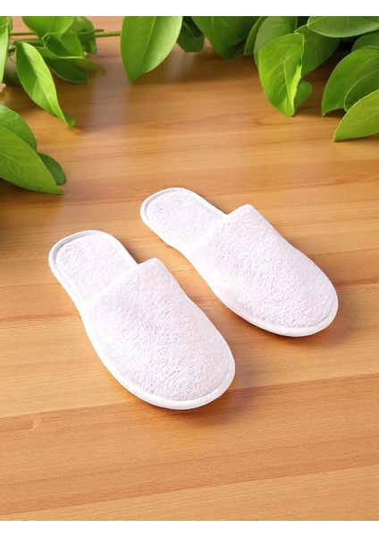 CozySteps Banyo Ve Ev Terliği – %100 Pamuk Havlu Kaymaz İnce Taban , Yüksek Su Emicilik