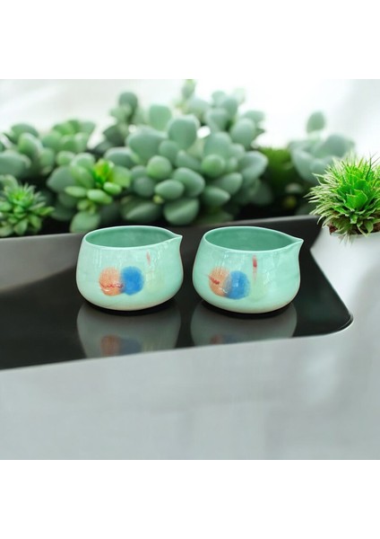 El Yapımı Seramik Matcha Kasesi (Chawan)