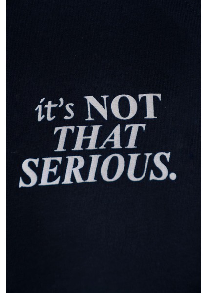 Yazı Baskılı Bağcık Detaylı Lacivert Renk Erkek Çocuk Kapri modelleri