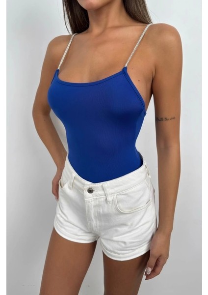 Taş Askılı Bodysuit