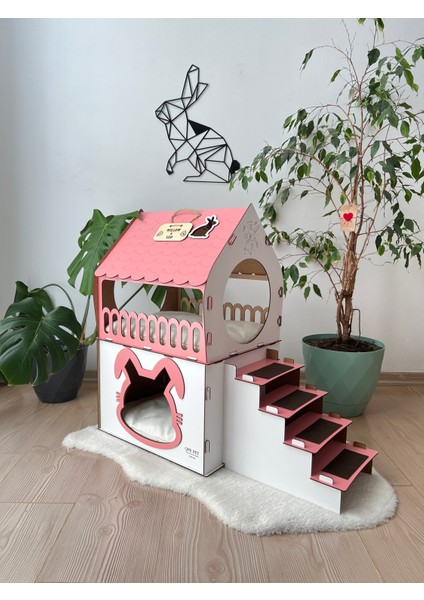 , Ahşap Tavşan Evi, Iki Katlı Tavşan Kalesi, Tavşan Mobilyaları, Ekstra Büyük Tavşan Evi, Modern Tavşan Mobilyası