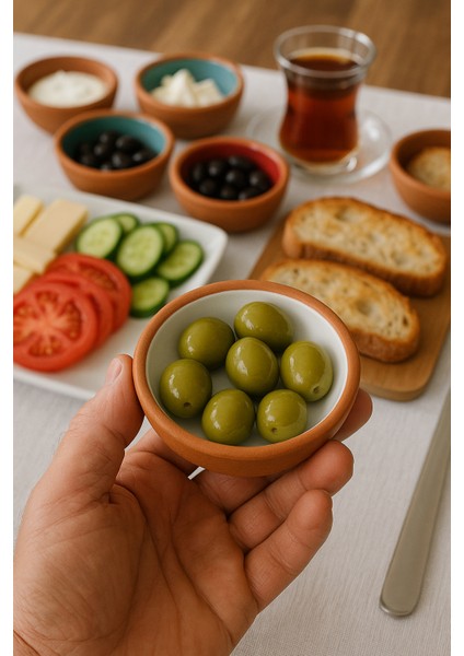 Toprak Sırlı 10CM Kase 6 Lı Takım fiyatları