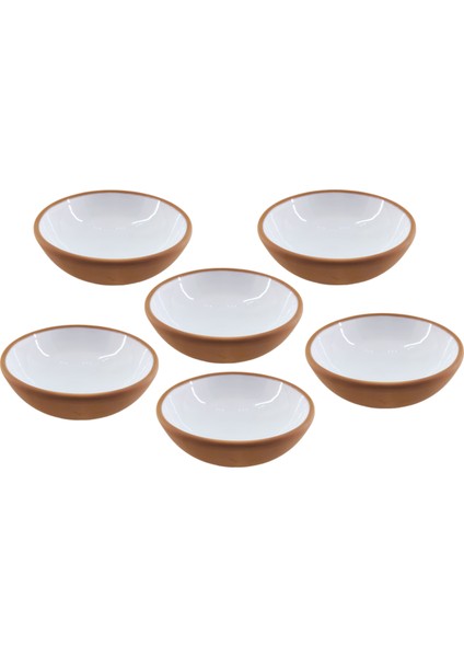 Toprak Sırlı 10CM Kase 6 Lı Takım