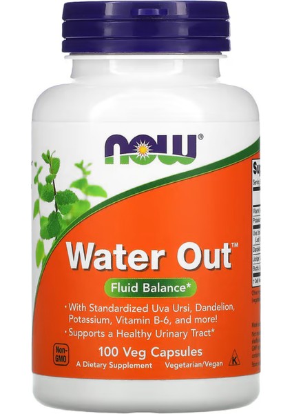 Water Out, Fluid Balance, 100 Veg Capsules