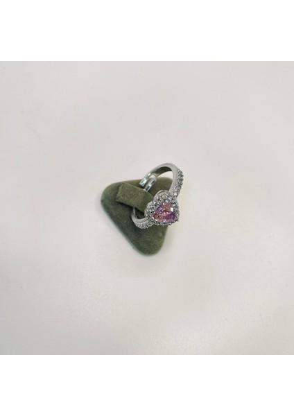 Pembe Kalpli Ayarlanabilir Çelik Yüzük Kutulu fiyatları